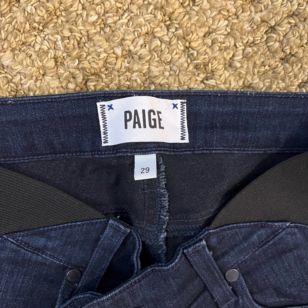 PAIGE Indigo Denim Maternity Jeans